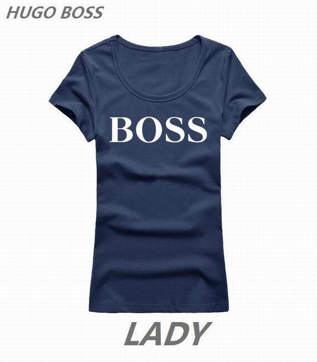 BOSS short round collar T woman S-XL-083